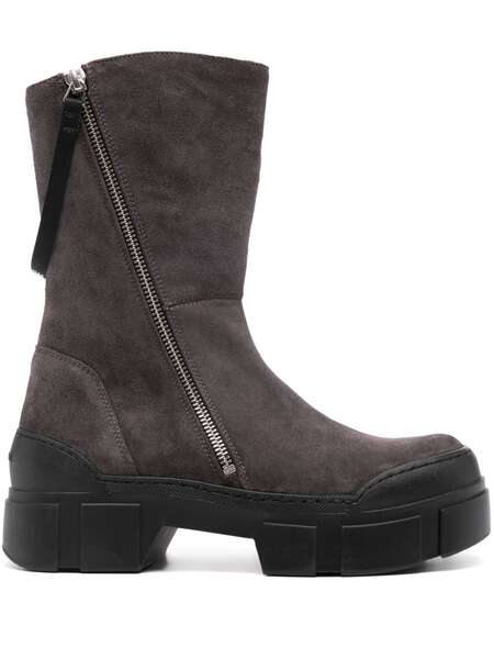  Vic Matie Silverstone Suede Ankle Boots - Grey 
