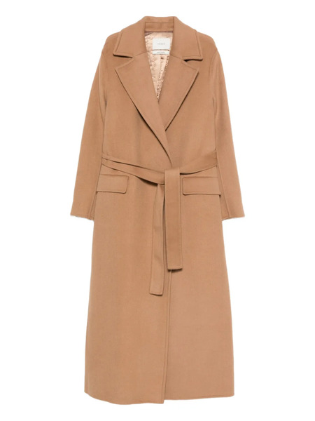  Vicolo Belted Coat - Brown 