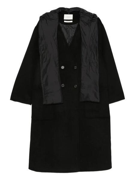  Vicolo Layered Coat - Black 