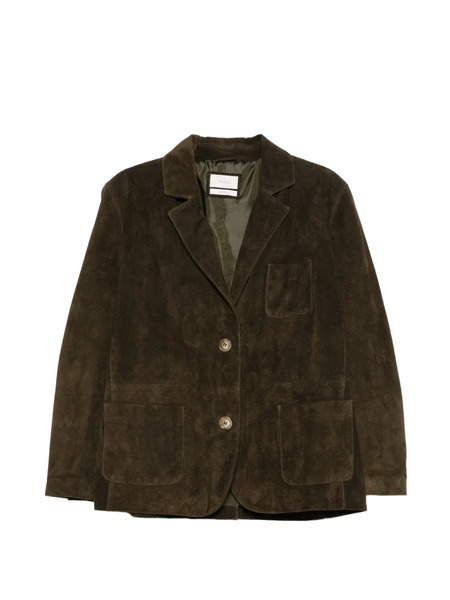  Vicolo Patch-pocket Single-breasted Jacket - Green 