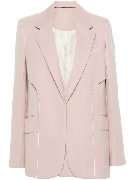  Victoria Beckham Double Panel Single-breasted Blazer - Pink 