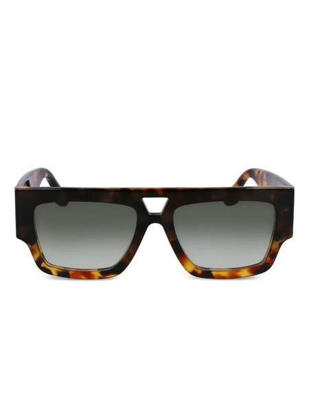  Victoria Beckham Eyewear Square-frame Sunglasses - Brown 