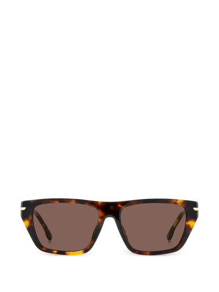  Victoria Beckham Eyewear Square-frame Sunglasses - Brown 