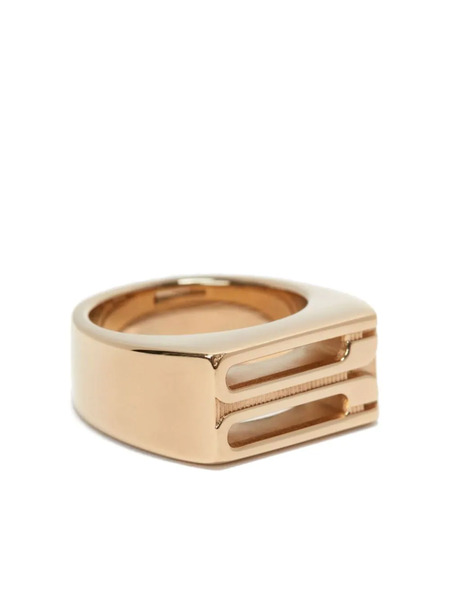  Victoria Beckham Frame Signet Ring - Gold 