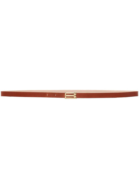  Victoria Beckham Micro Frame Belt - Brown 