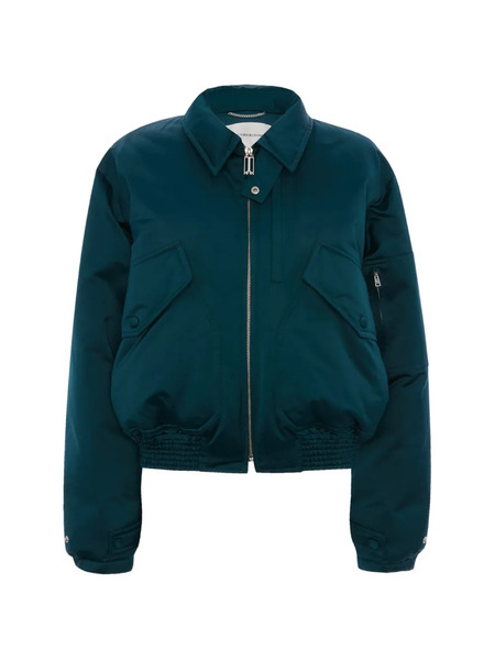  Victoria Beckham Padded Bomber Jacket - Blue 