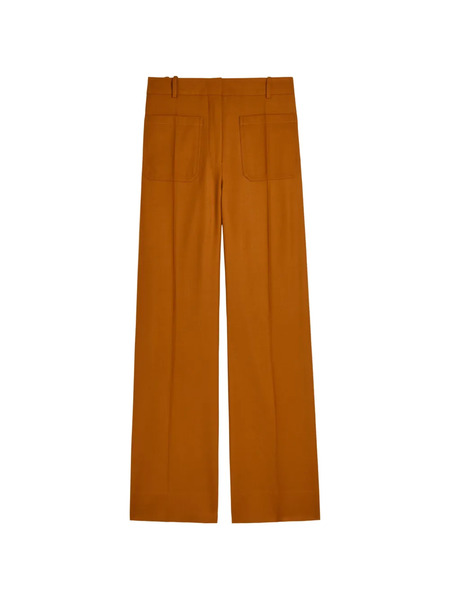  Victoria Beckham Patch Pocket Trousers - Orange 