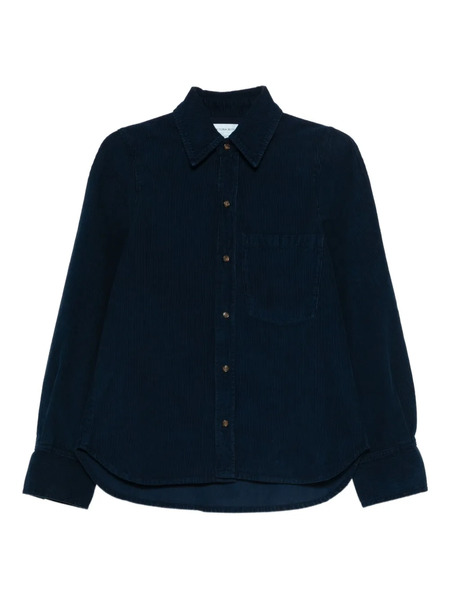  Victoria Beckham Pocket Buttoned Top - Blue 