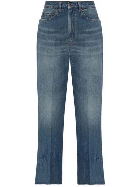  Victoria Beckham Relaxed Curved Jeans - Blue 