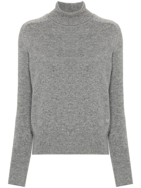 Victoria Beckham Roll-neck Wool Jumper - Grey 