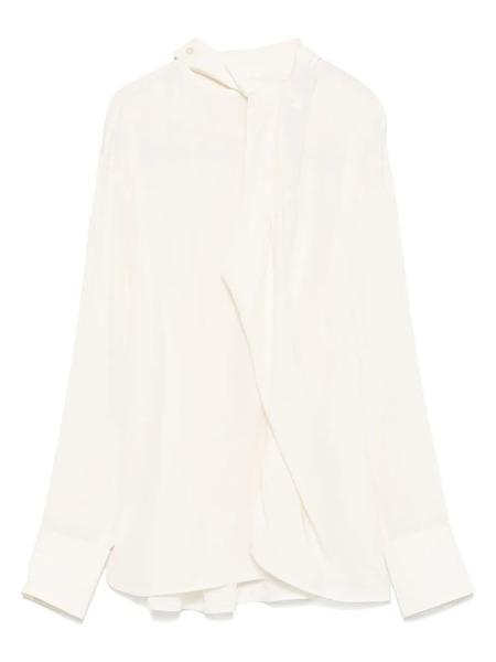  Victoria Beckham Silk Blouse - Neutrals 
