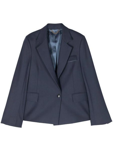  Victoria Beckham Single-breasted Blazer - Blue 