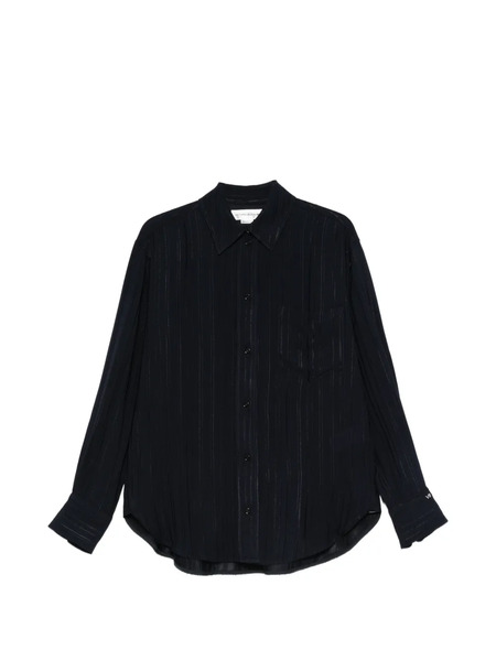  Victoria Beckham Stripe-pattern Shirt - Blue 