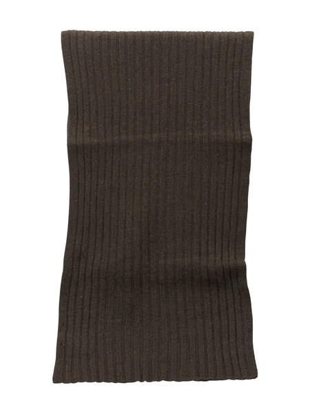  Vietti Merchandise Ribbed Scarf - Brown 