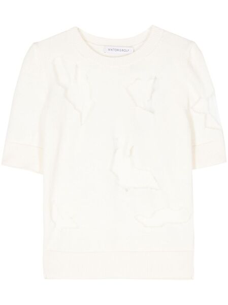  Viktor & Rolf Knitted Top - White 