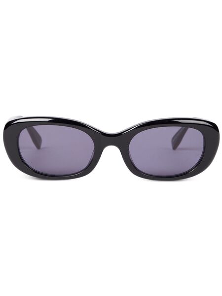  Viktor & Rolf Oval-frame Sunglasses - Black 