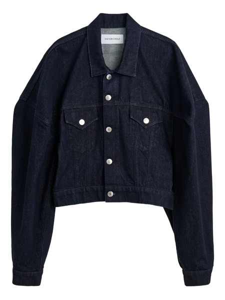  Viktor & Rolf Patch-pockets Denim Jacket - Blue 