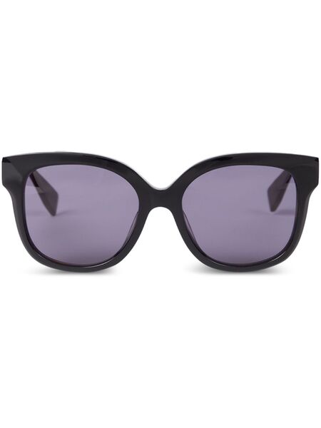  Viktor & Rolf Round-frame Sunglasses - Black 