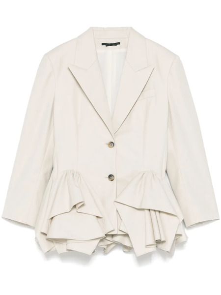  Viktor & Rolf Ruffled Blazer - Neutrals 
