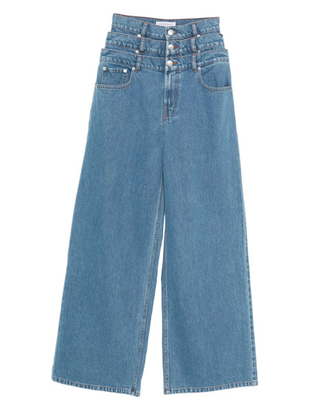  Viktor & Rolf Triple-layer Waist Jeans - Blue 