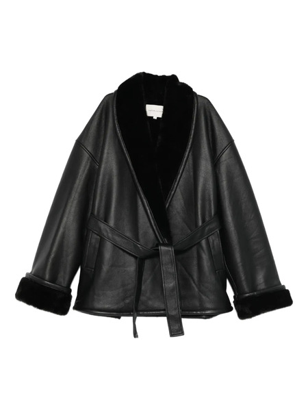  Viktoria Chan Belted Jacket - Black 