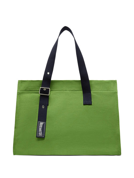  Vilebrequin Adjustable-handle Beach Bag - Green 