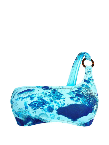  Vilebrequin Asymmetrical Ring Bikini Top - Blue 