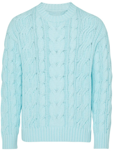  Vilebrequin Cable-knit Sweater - Blue 