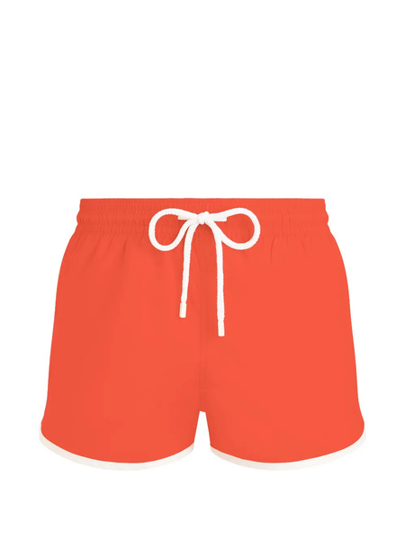  Vilebrequin Elasticated-drawstring Swim Shorts - Red 