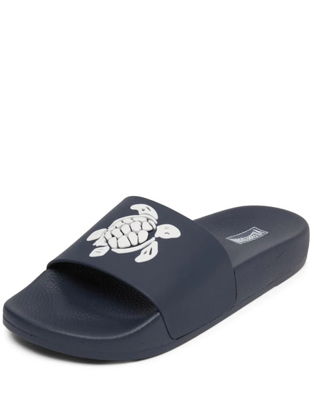  Vilebrequin Turtle-print Flip Flops - Blue 
