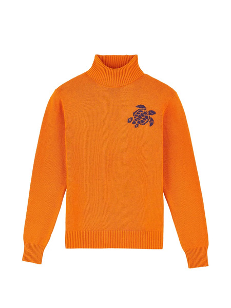  Vilebrequin Turtleneck Sweater - Orange 