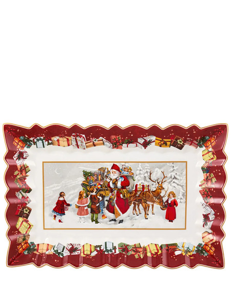  Villeroy & Boch Toy's Fantasy Rectangle Plate (35cm) - Red 