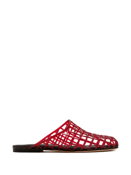  Vince Barcelona Mules - White 