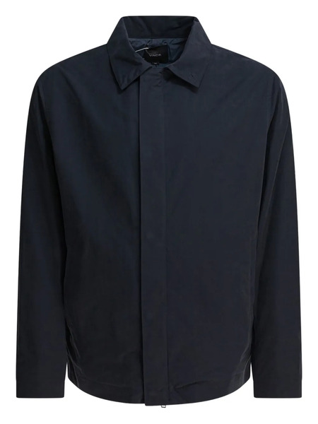  Vince Button-cuff Zip-front Jacket - Blue 