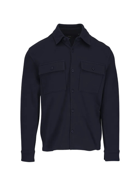  Vince Buttoned Overshirt - Blue 