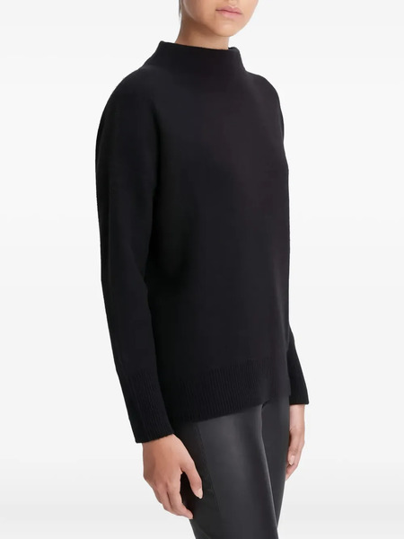  Vince Funnel Neck Pullover - Black 