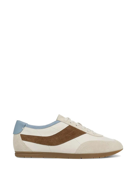  Vince La Runner Leather Sneakers - Neutrals 