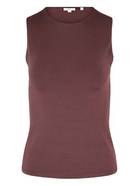  Vince Shell Tank Top - Brown 