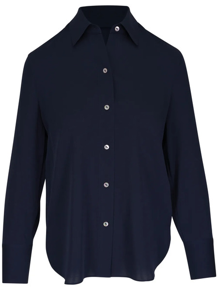  Vince Spread-collar Shirt - Blue 