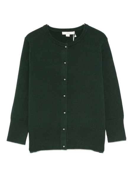  Vince Wool Blend Cardigan - Green 