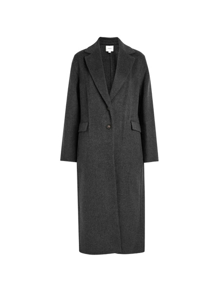  Vince Wool-blend Coat - Grey 