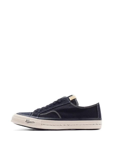  Visvim Contrast-stitch Sneakers - Black 