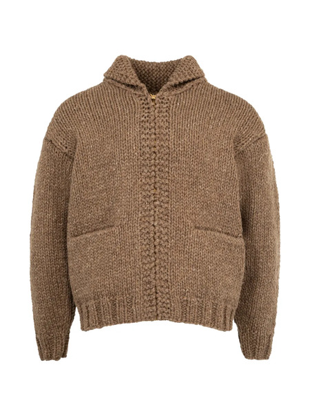  Visvim Cowichan Hand-knit Cardigan - Brown 