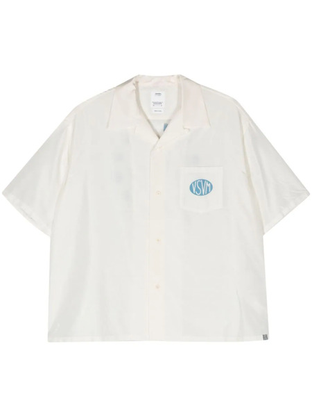  Visvim Crosby Silk Shirt - Neutrals 