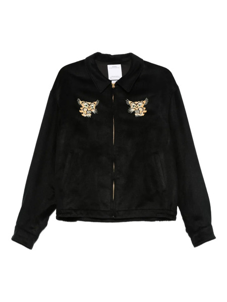  Visvim Embroidered Blouson Jacket - Black 