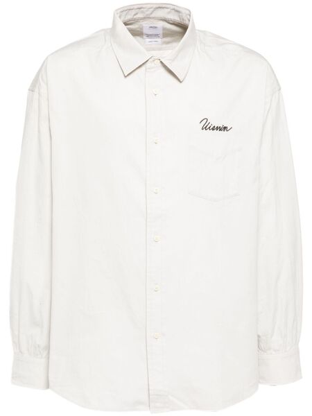  Visvim Embroidered Shirt - Grey 