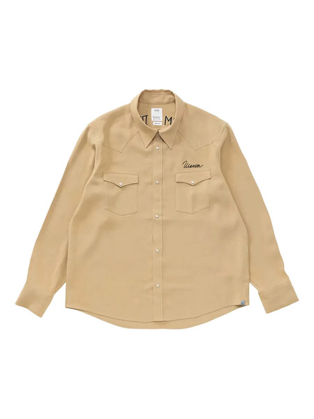  Visvim Four Corners Shirt - Neutrals 