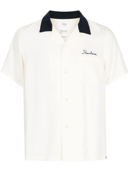  Visvim Hacking Short-sleeve Silk Shirt - White 