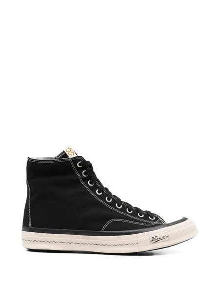 Visvim Hi Top Sneakers - Black 