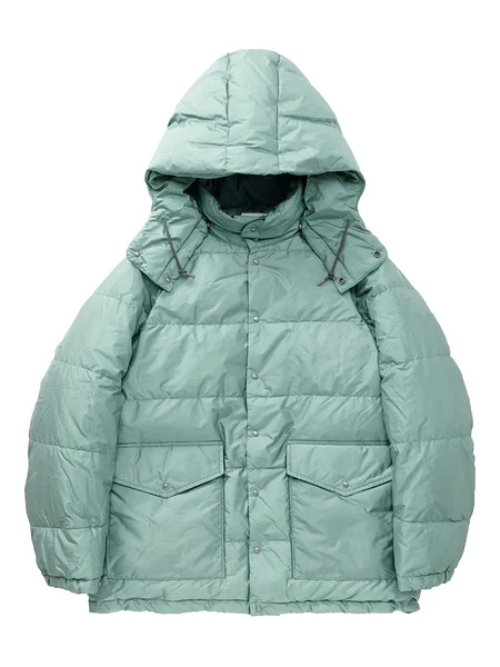  Visvim Kodiak green Down Jacket - Lt Green 
